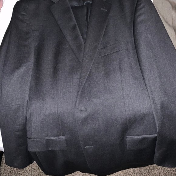 Hugo Boss Suit Charcoal Gray 40L